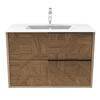 Hanging Washbasin Base 2 Drawers 60cm REEL